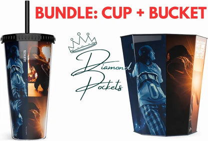 Bundle Billie Eilish Limited Hit Me hard & soft popcorn Bucket + Cup